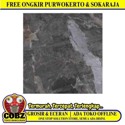 60 CM x 60 CM / SERENITY LISBON GREY Granit Lantai Rumah Glossy Dus
