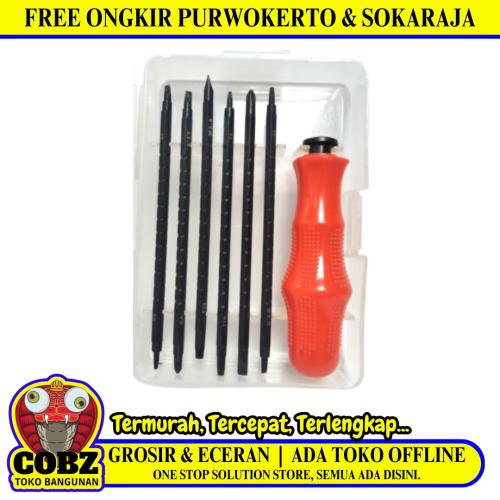 KAPUSI Obeng Reparasi Jam HP Komputer Kacamata 6 Pcs Set
