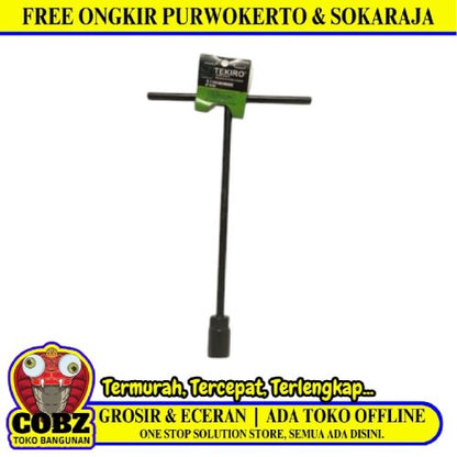 19 MM / TEKIRO Kunci Sok Shock Socket T Wrench Per Pcs