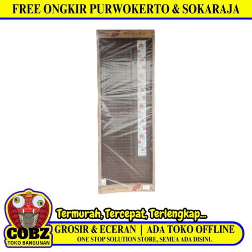 8 CM X 71 CM X  201 CM / WKD Pintu Galvalum Kiri Set