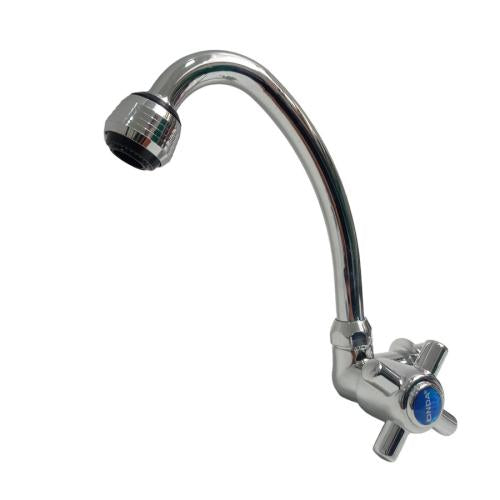 1/2 IN / ONDA V 632 Kran Angsa Sink Bak Cuci Piring Tembok Stainless