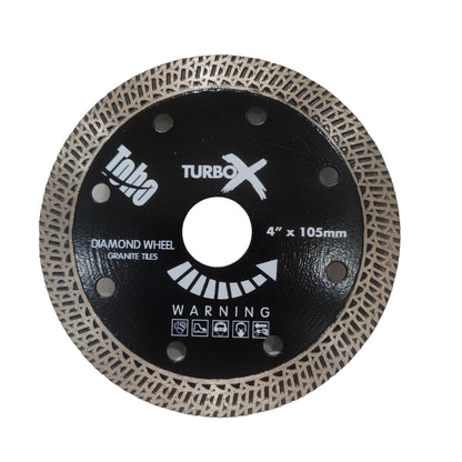 4 IN /TOHO TURBO Dry Mata Gerinda Potong Keramik Diamond Cutting Wheel