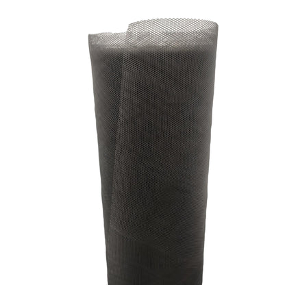 3 MM x 3 MM x 120 CM x 25 M / ASTINO Strimin Nyamuk Parabola PVC Hitam Roll