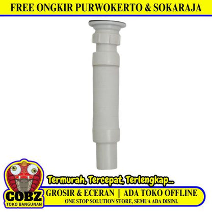 1 1/2 IN x 80 CM / NIKKEN Selang Pembuangan Sink BCP Wastafel+Afur Set