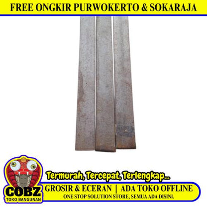 1 IN x 3 M / NM Plat Strip Besi Batang