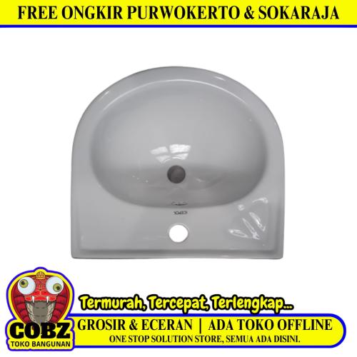 53 CM x 23 CM x 30 CM / ICEPOL IC 170 Wastafel Cuci Tangan Kecil Warna Keramik