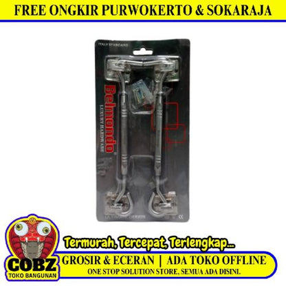 8 IN / BELMONDO Hak Angin Cantol Penahan Jendela Window Hook Besi