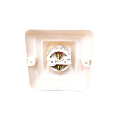 PANASONIC 52202031 Fitting Tempat Lampu Plafon Atap Tempel Kotak Besar Cream