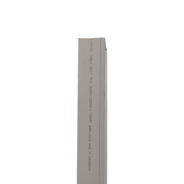 50 MM x 100 MM x 1700 MM / NISO Kabel Dak Ducting Trunking Protector Putih Batang