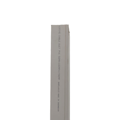 50 MM x 100 MM x 1700 MM / NISO Kabel Dak Ducting Trunking Protector Putih Batang