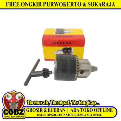 1.5 MM - 13 MM X 1/2 IN /MODERN Cucut Kepala Mesin Bor Head Chuck Drill