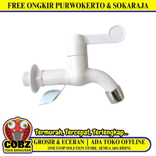 1/2 INCH / NEW SOLIGEN Kran Air Tembok Taman Kamar Mandi Plastik PVC