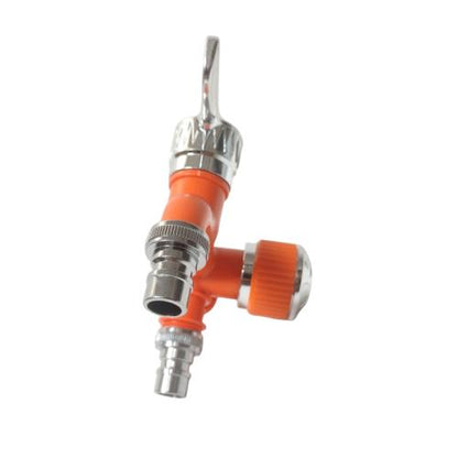 1/2 IN / LEADFREE Kran Air Cabang Double Shower Mesin Cuci PVC