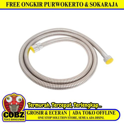 150 CM/ONDA SO 250 Selang Jet Shower Cebok Tangan Mandi Hose Stainless