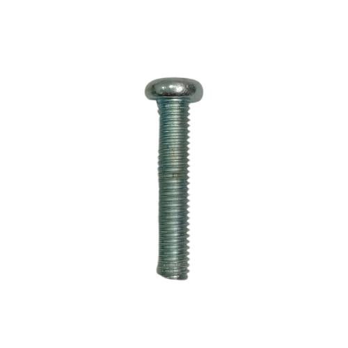 M 5 x 25 MM / TM Baut JP Kepala Pentol Bulat Plus Putih Biji