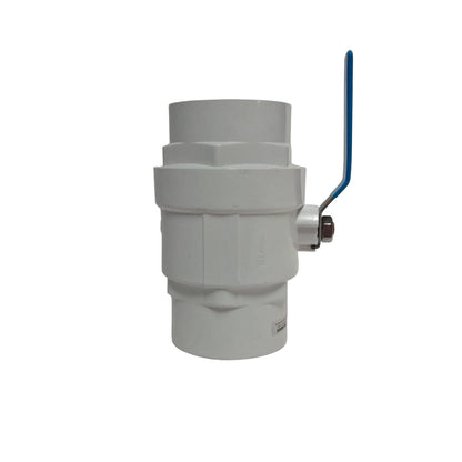 3 IN / CISAL Stop Kran Polos Ball Valve Engkol Plastik PVC