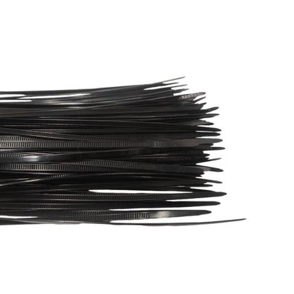 3.6 MM x 200 MM / MATSUI Kabel Cable Ties Tali Ripet 20 CM Hitam Pack