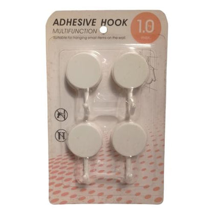 ADHESIVE HOOK Kapstok Cantel Gantungan Baju Dinding Mini Bahan Set