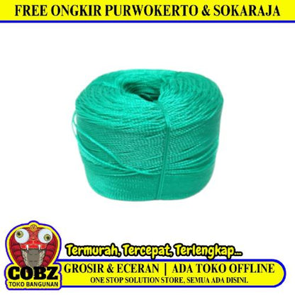 1 MM / NM Tali Tambang Ikat Nylon Plastik PVC Warna Roll