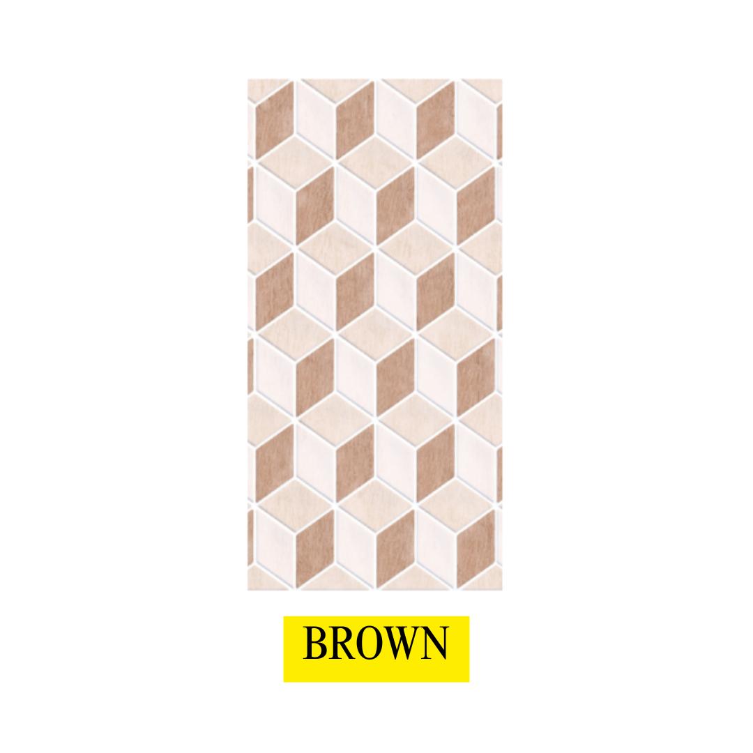 25 CM x 40 CM / PLATINUM BEATRIX Keramik Dinding Kamar Mandi Glossy Dus