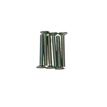 M 3 x 25 MM / TM Baut JF Kepala Rata Plus Putih Biji