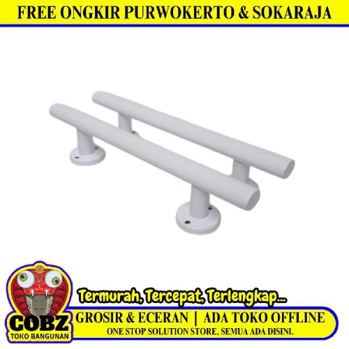 25 CM / VIERA Tarikan Pegangan pull Handle Pintu Stainless Putih Set