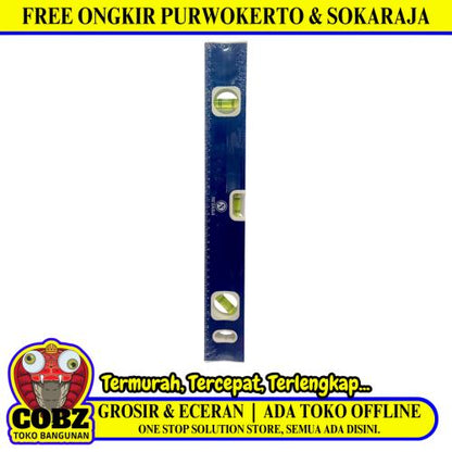 18 IN / NEVADA Penggaris Waterpass Alat Ukur Kemiringan Magnet