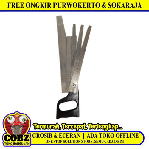 14 IN / KOALA Gergaji Kayu Pohon Tangan Hand Saw Gagang Kayu