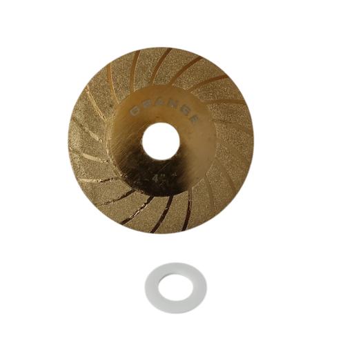 4 IN / ORANGE Turbo Mata Gerinda Potong Keramik Diamond Cutting Wheel