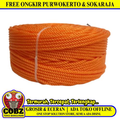 5 MM / TM Tali Tambang Ikat Nylon Plastik PVC Warna KG