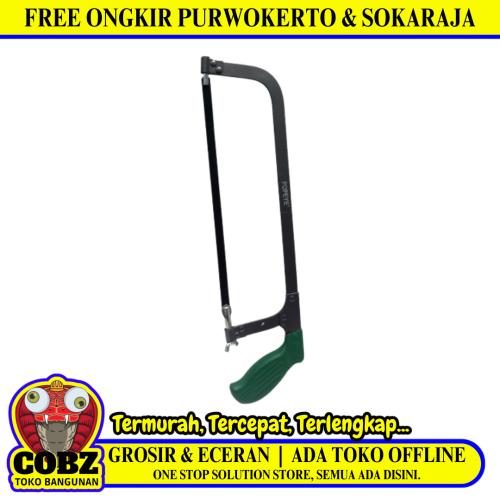 14 IN / POPEYE Gergaji Gendewa Gorok Potong Besi Logam Gagang Karet