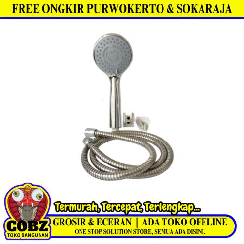 1/2 IN x 150 CM / GRAVINO 8037 D Hand Shower Tangan Kamar Mandi Set