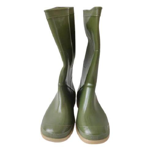 NO 40 / AP ORCA Sepatu Boot Kebun Pabrik Proyek Safety Karet Hijau Set