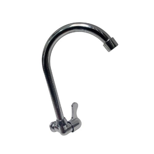 1/2 IN / FIONI 1852 Kran Angsa Sink Bak Cuci Piring Tembok Stainless