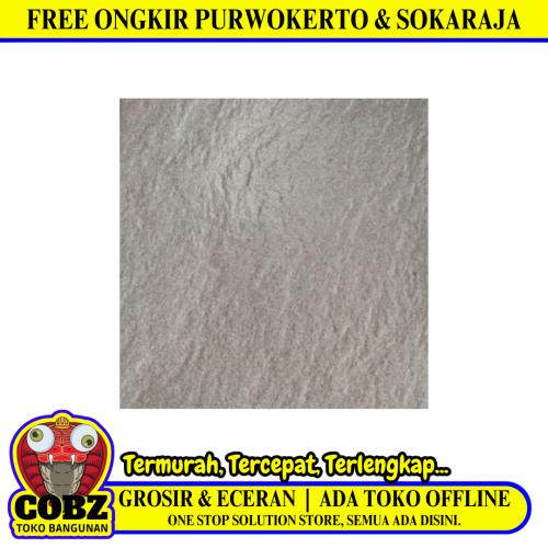 40 CM x 40 CM / ASIA TILE OSCAR Keramik Lantai Teras Garasi Matte Grey Dus