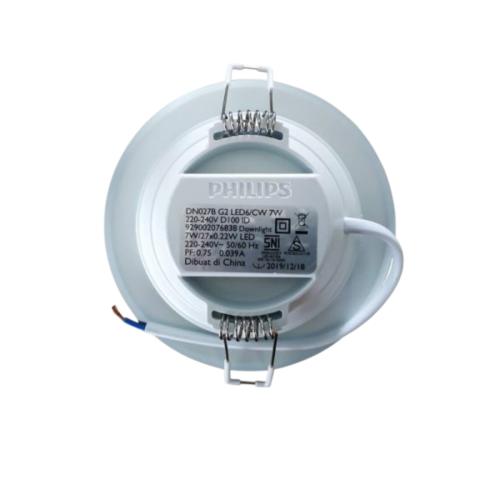 10 WATT / PHILIPS Downlight Lampu Tanam Plafon Putih
