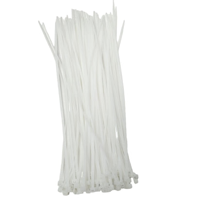 3.6 MM x 300 MM / MIKOTEK Kabel Cable Ties Tali Ripet 30 CM Putih Pack