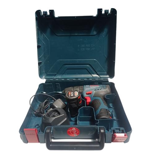 BOSCH GBS 120-LI Mesin Bor Tangan Impact 2 Way Baterai Set