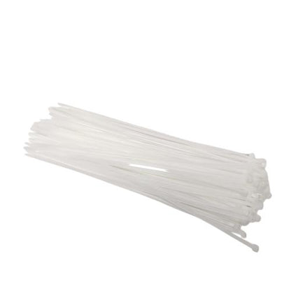 3.6 MM x 250 MM / COSCO Kabel Cable Ties Tali Ripet 25 CM Putih Pack
