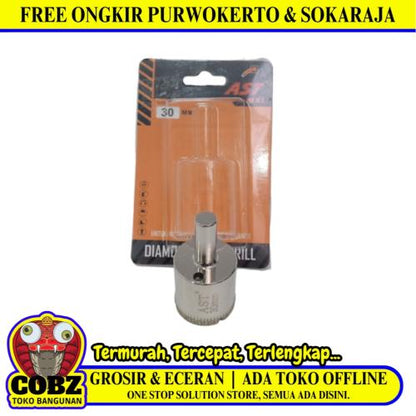 30 MM / BULL AST Mata Coring Diamond Core Pelubang Keramik Granit Kaca