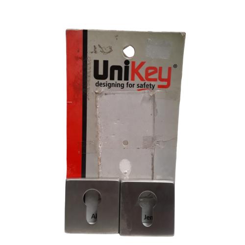 D 5 CM / UNIKEY Ring Kunci Tutup Lubang Silinder Pintu Stainless Set