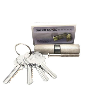 BAORISONIC Silinder Anak Kunci Pintu Cylinder Lock Besar + 4 Kunci Set