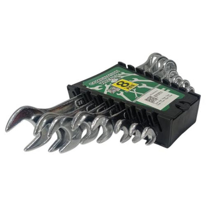 6 MM - 22 MM / SUPERMAN Kunci Ring Pas Kombinasi Combination 8 Pcs Set