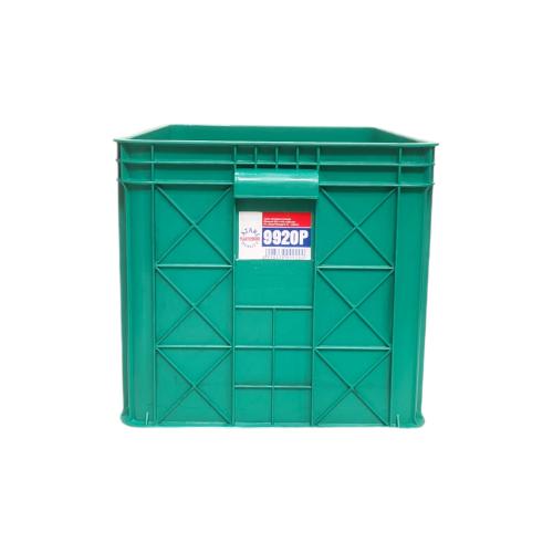 631 MM x 414 MM x 380 MM / ATARI 9920 P Krat Industri Keranjang Buah Rongga Green