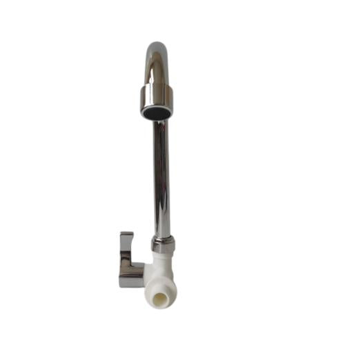 1/2 IN / IGM Kran Angsa Sink Bak Cuci Piring Tembok Plastik PVC