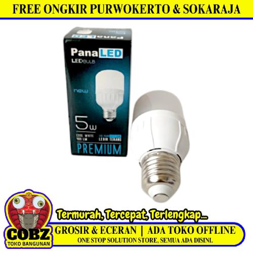 5 WATT / PANALED PREMIUM Lampu Bohlam Bulb Moto Putih