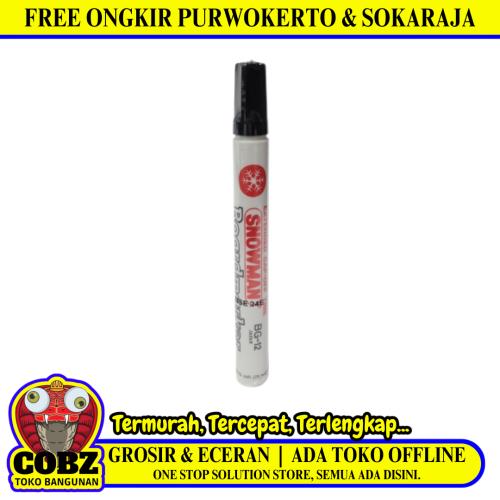 SNOWMAN BOARDMARKER Spidol Alat Tulis Marker Non Permanent Besar Hitam