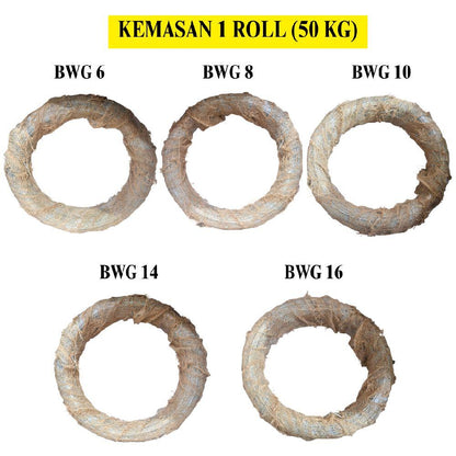 TM BWG Kawat Alat Pengikat Beton Bendrat Galvanis KG