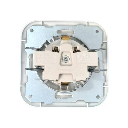 1 LUBANG / PANASONIC WEJP1121-7 Stop Kontak Tanam IB Inbow + Pengaman Putih