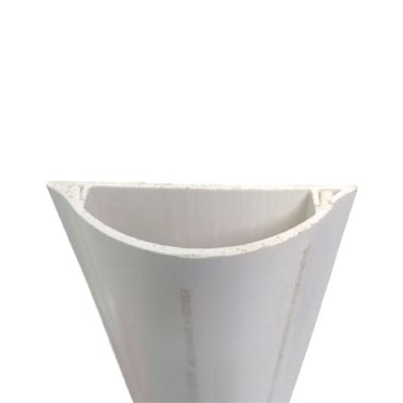 20 MM x 70 MM x 1000 MM / NISO Kabel Dak Ducting Trunking Protector Putih Batang